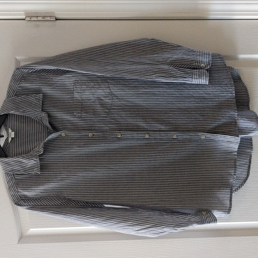 Sonoma Button down Striped Shirt - Large